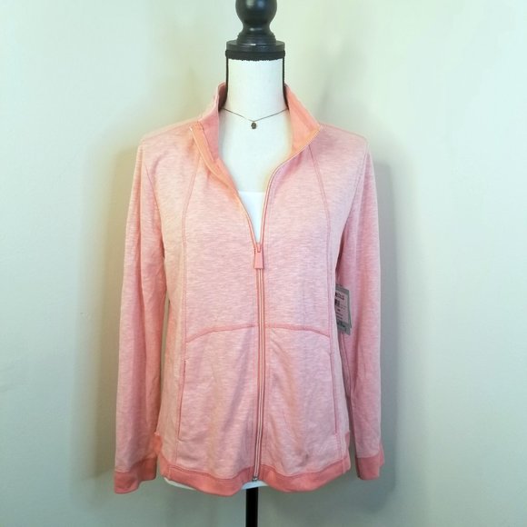 Coral Bay Tops - Coral Bay Energy zip front athletic jacket PM